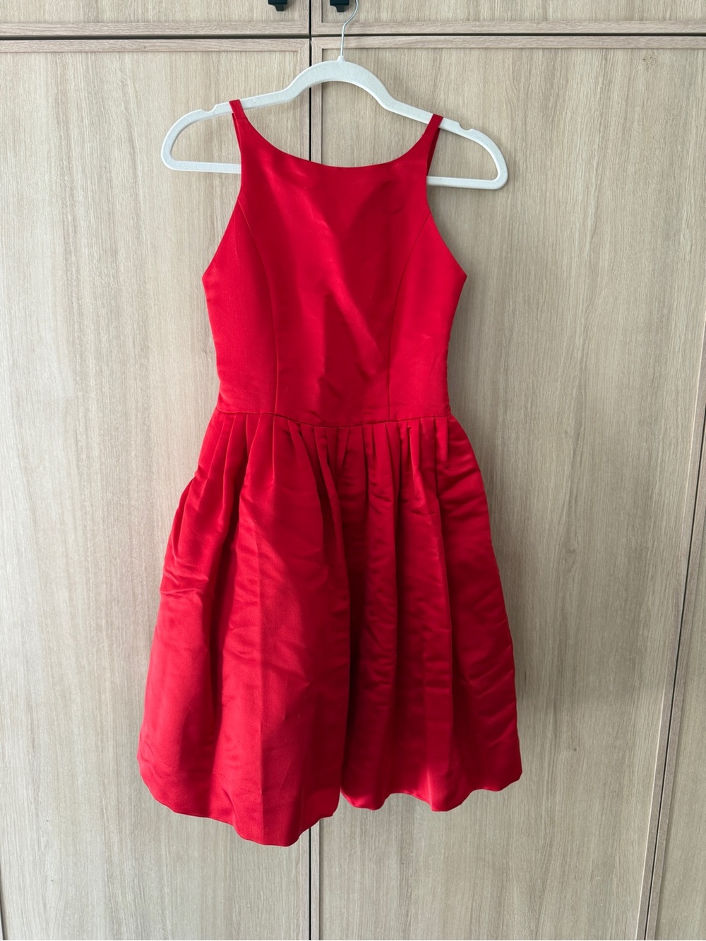 Ralph Lauren Red Satin Girls' Party Dress